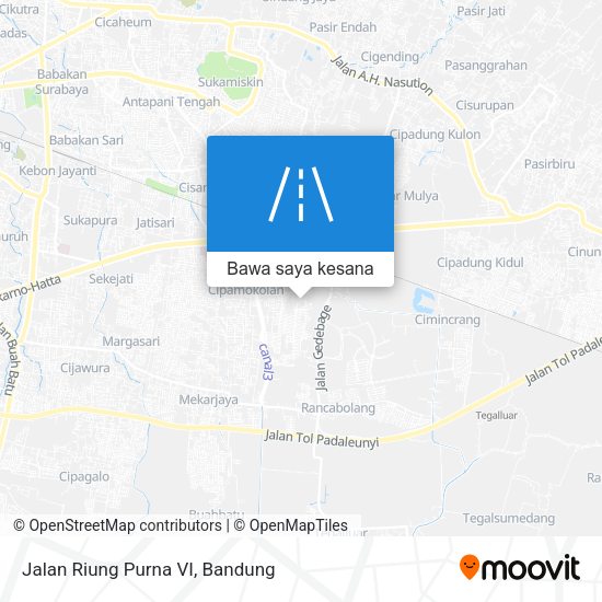 Peta Jalan Riung Purna VI