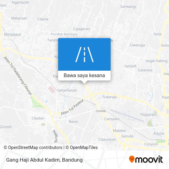 Peta Gang Haji Abdul Kadim