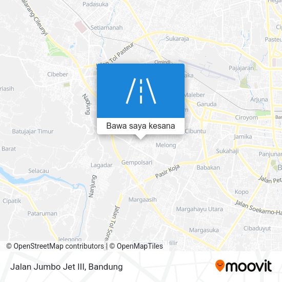 Peta Jalan Jumbo Jet III