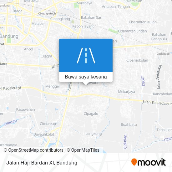 Peta Jalan Haji Bardan XI
