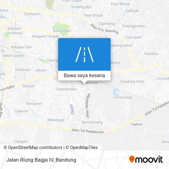 Peta Jalan Riung Bagja IV