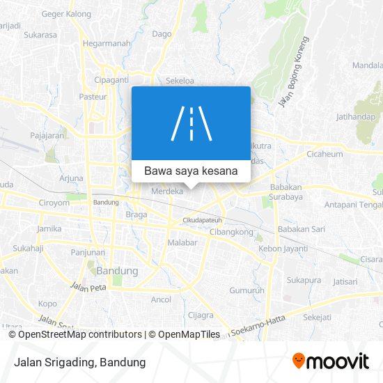 Peta Jalan Srigading