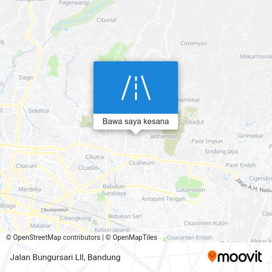 Peta Jalan Bungursari Lll