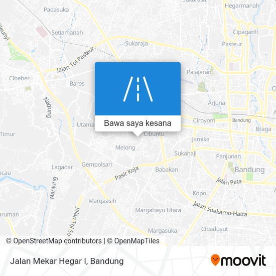 Peta Jalan Mekar Hegar I