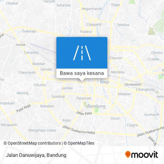 Peta Jalan Danuwijaya