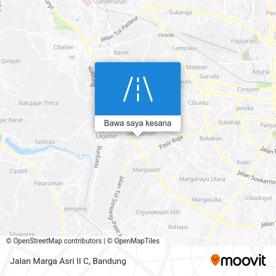 Peta Jalan Marga Asri II C