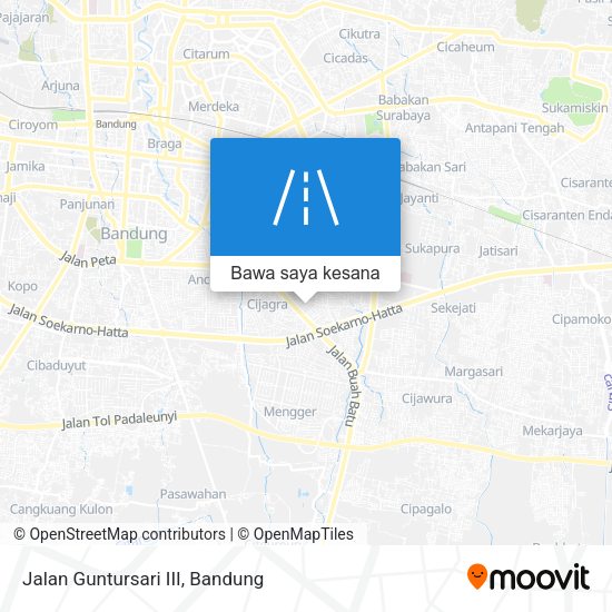 Peta Jalan Guntursari III
