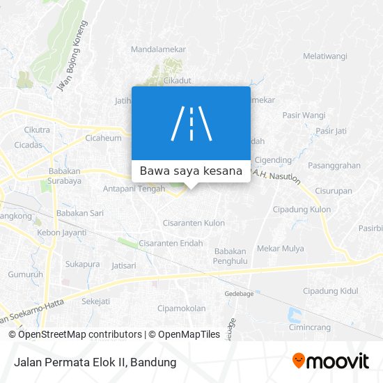 Peta Jalan Permata Elok II