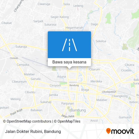 Peta Jalan Dokter Rubini