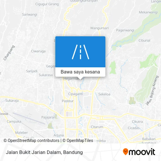 Peta Jalan Bukit Jarian Dalam