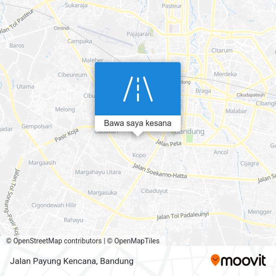Peta Jalan Payung Kencana