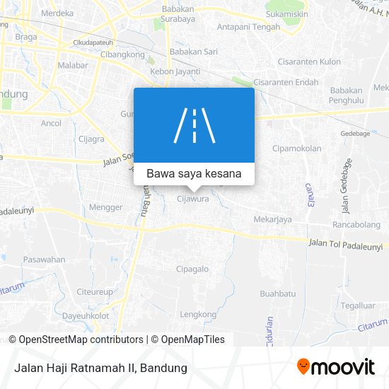 Peta Jalan Haji Ratnamah II