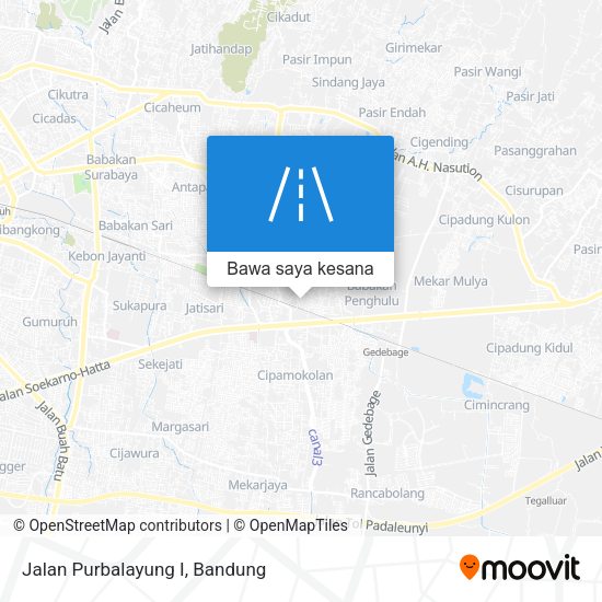 Peta Jalan Purbalayung I
