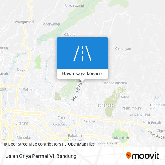Peta Jalan Griya Permai VI