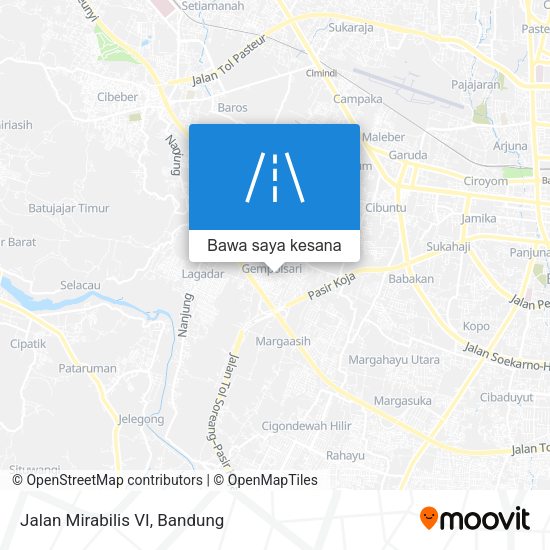 Peta Jalan Mirabilis VI