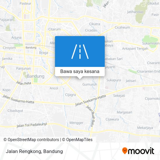 Peta Jalan Rengkong