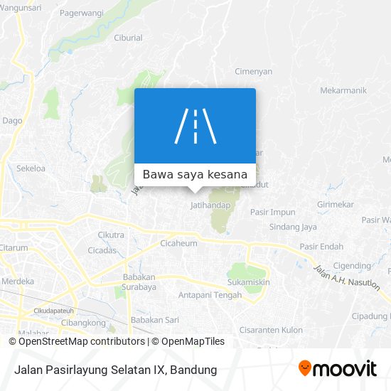 Peta Jalan Pasirlayung Selatan IX