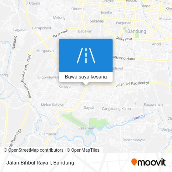 Peta Jalan Bihbul Raya I