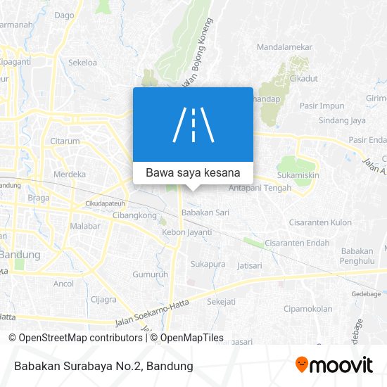 Peta Babakan Surabaya No.2