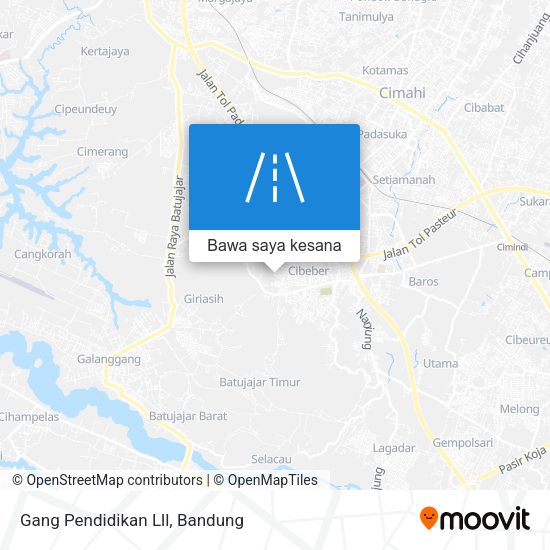 Peta Gang Pendidikan Lll