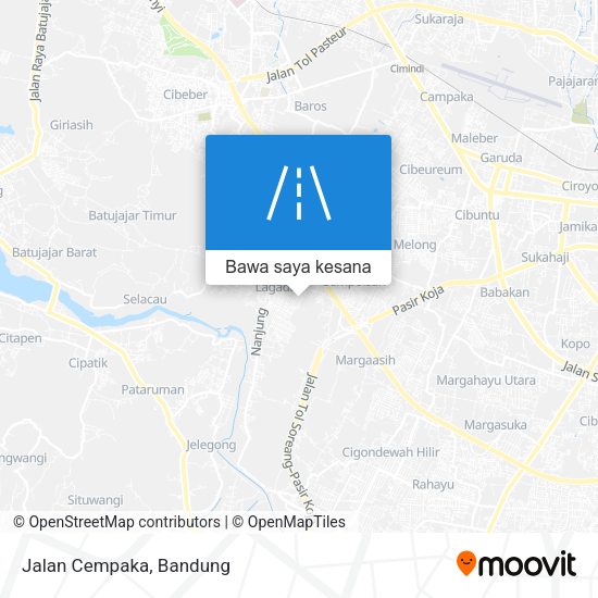 Peta Jalan Cempaka