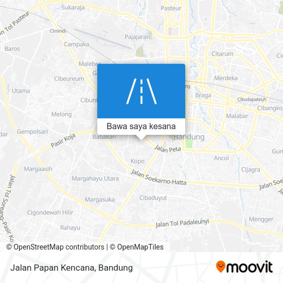 Peta Jalan Papan Kencana