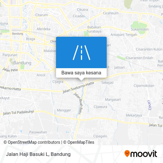 Peta Jalan Haji Basuki L