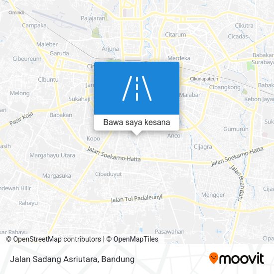Peta Jalan Sadang Asriutara