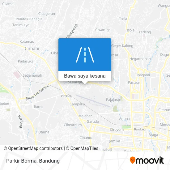 Peta Parkir Borma