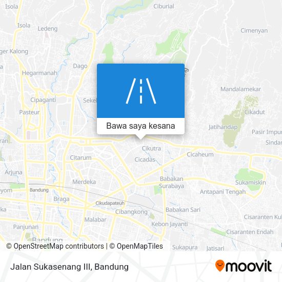 Peta Jalan Sukasenang III