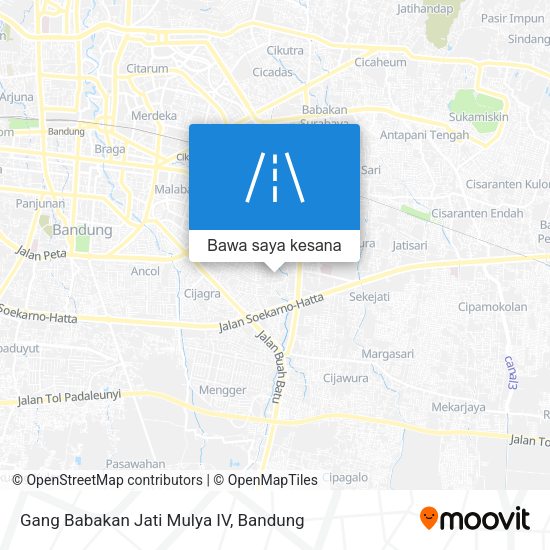 Peta Gang Babakan Jati Mulya IV