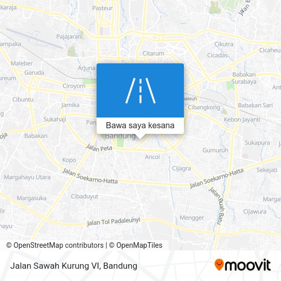 Peta Jalan Sawah Kurung VI