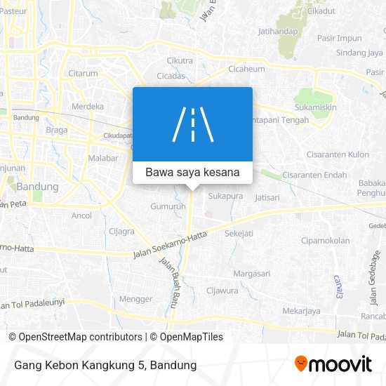 Peta Gang Kebon Kangkung 5