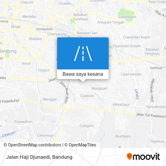 Peta Jalan Haji Djunaedi