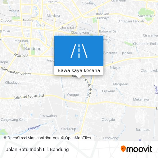 Peta Jalan Batu Indah Lll