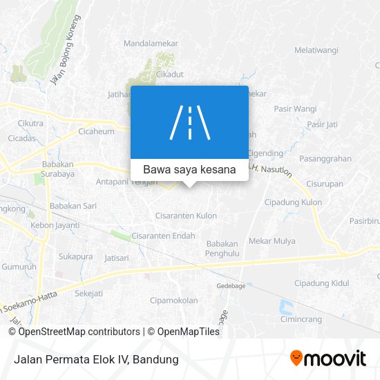 Peta Jalan Permata Elok IV