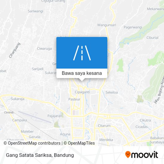 Peta Gang Satata Sariksa