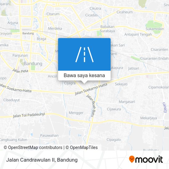 Peta Jalan Candrawulan II