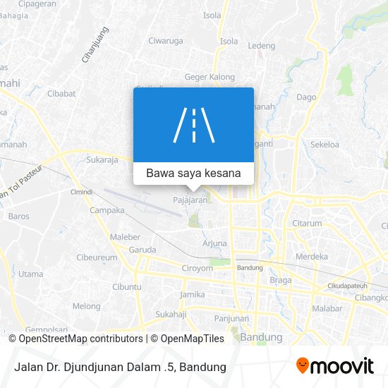 Peta Jalan Dr. Djundjunan Dalam .5