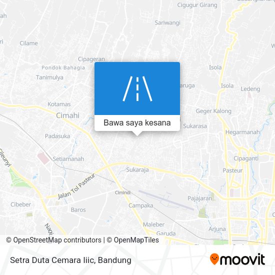 Peta Setra Duta Cemara Iiic