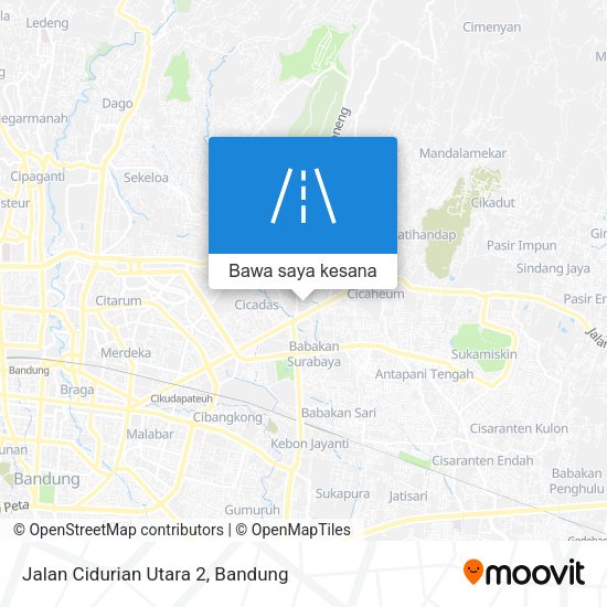 Peta Jalan Cidurian Utara 2