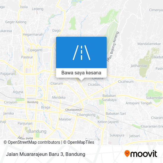 Peta Jalan Muararajeun Baru 3