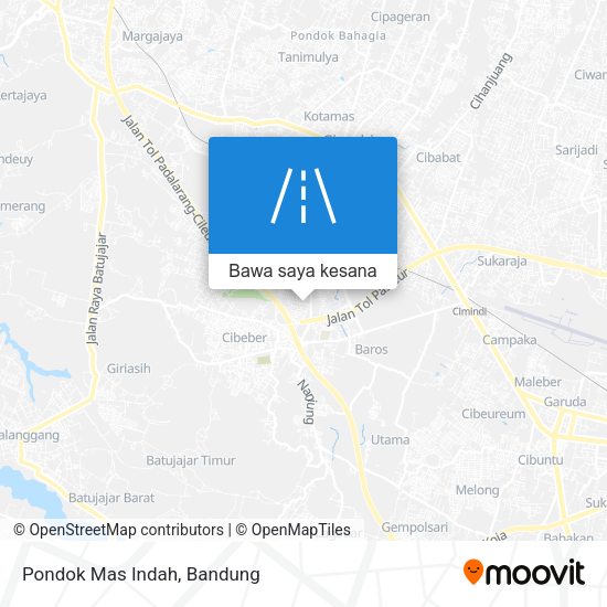 Peta Pondok Mas Indah