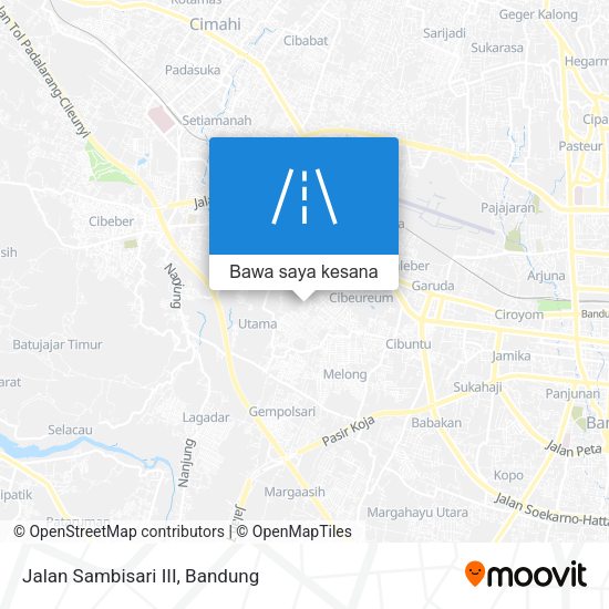 Peta Jalan Sambisari III