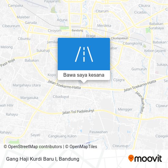 Peta Gang Haji Kurdi Baru I