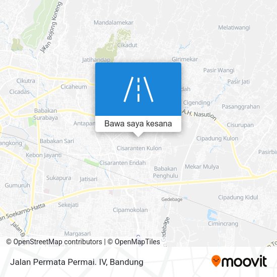 Peta Jalan Permata Permai. IV
