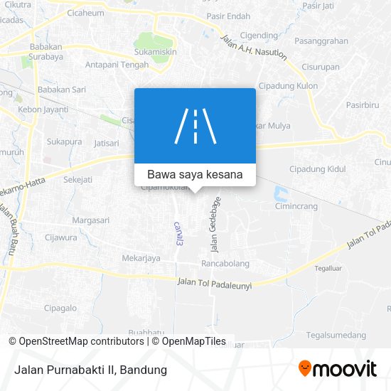 Peta Jalan Purnabakti II