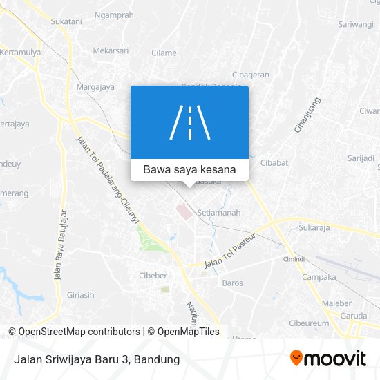 Peta Jalan Sriwijaya Baru 3