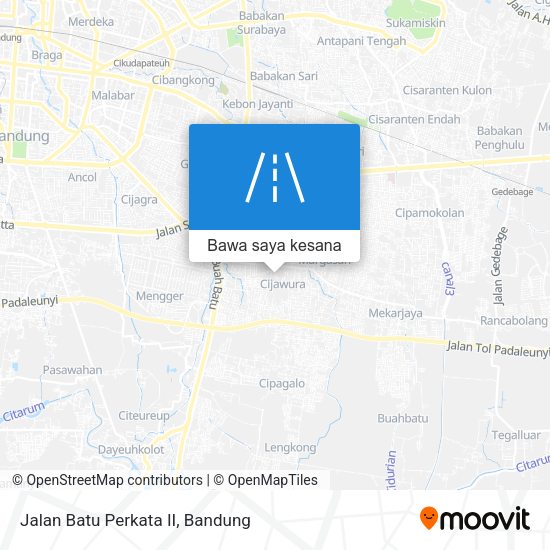 Peta Jalan Batu Perkata II