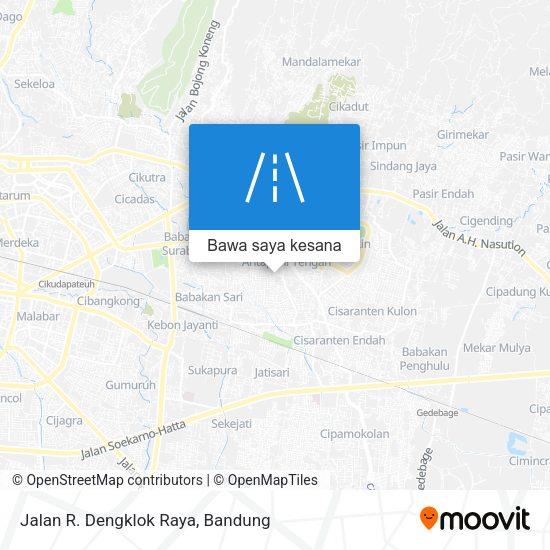 Peta Jalan R. Dengklok Raya